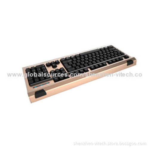 Mechanical Gaming Keyboard, 104 Standard and Mechanical Keys